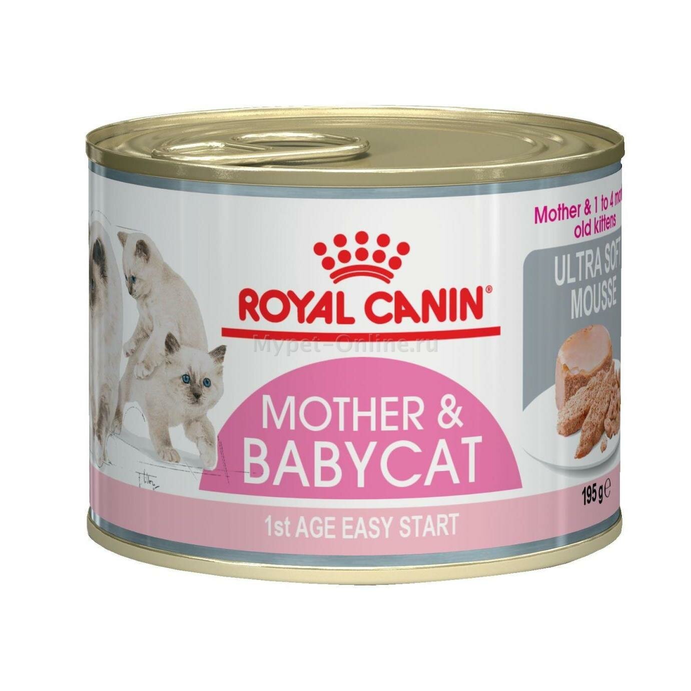 Влажный корм Royal Canin Mother & Babycat (Babycat Instinctive canned) 6 шт. х 195 г (паштет)