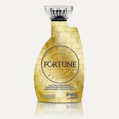 Изображение товара Крем для загара Devoted Creations FORTUNE, 400 мл. Усилитель загара с бронзаторами ДГА
