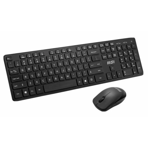 MSI Аксессуары MSI Wireless Keyboard+Mouse RU/EN Black