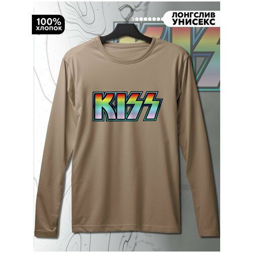 фото Лонгслив hypnotica, размер xs, бежевый