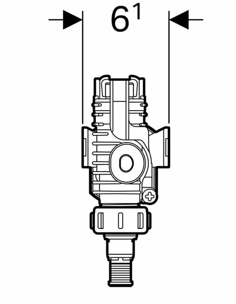 Впускной клапан Geberit - фото №17