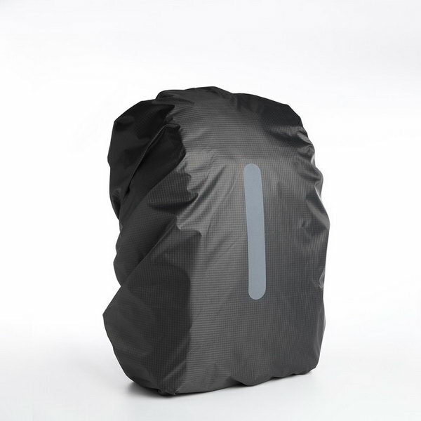 Чехол на рюкзак водоотталкивающий 32*18*52 см 45 л со светотраж. полосой серый