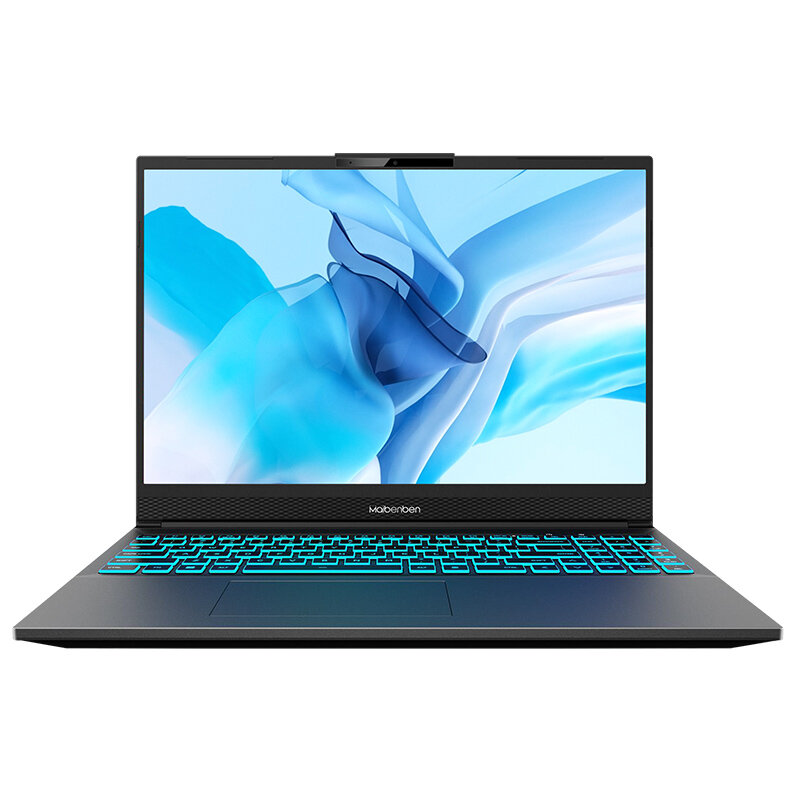 16.0" Игровой Ноутбук Maibenben X677 R7-7735H RTX4060(8ГБ) 16 ГБ+ SSD 512 ГБ FHD 165Hz 45%NTSC IPS 15.6" Linux Серый