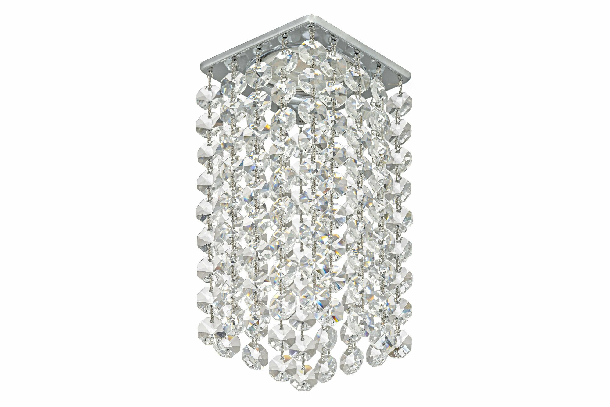 фото Встраиваемый светильник Dio D'Arte Tayo Nickel Tayo GU10.5.14.8x8.710 N, GU10, кол-во ламп:1шт, Никель