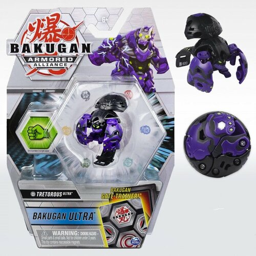 Фигурка-трансформер Bakugan S2 Ультра Troll Black 6055885/20124150