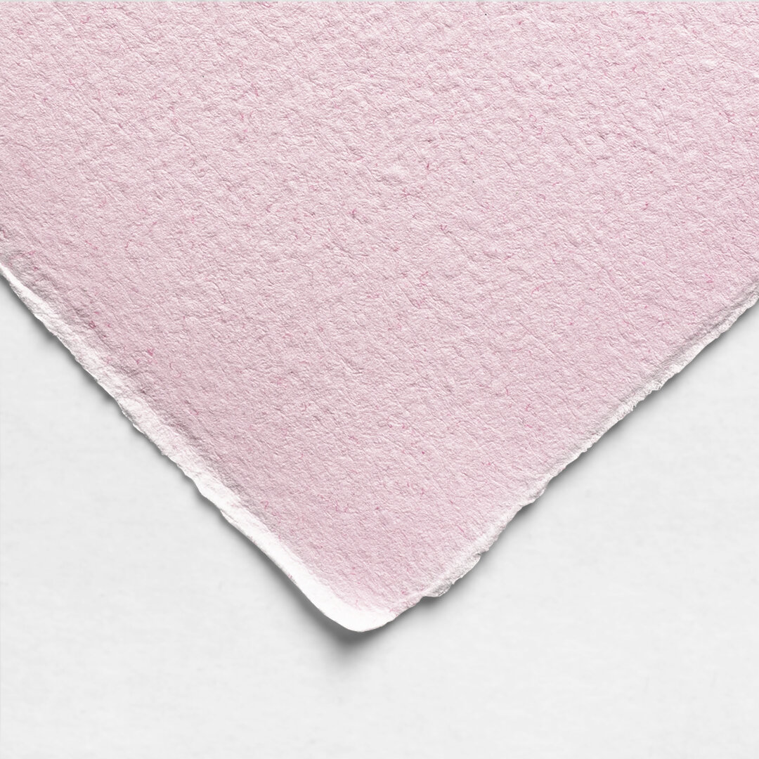 Лилия-Холдинг Бумага акварельная розовая, 35х50см, 300г/м2, 100% хлопок, 5 листов