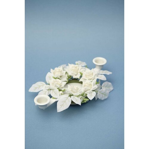 Подсвечник с цветами 875₽