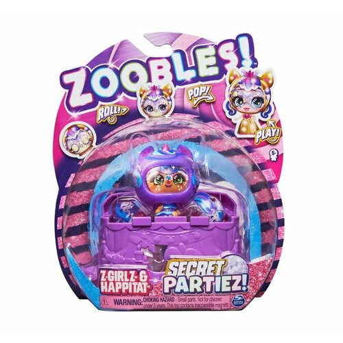 Игровой набор ZOOBLES Малышка ЗУ Секретная вечеринка Единорог 6061945/20137633