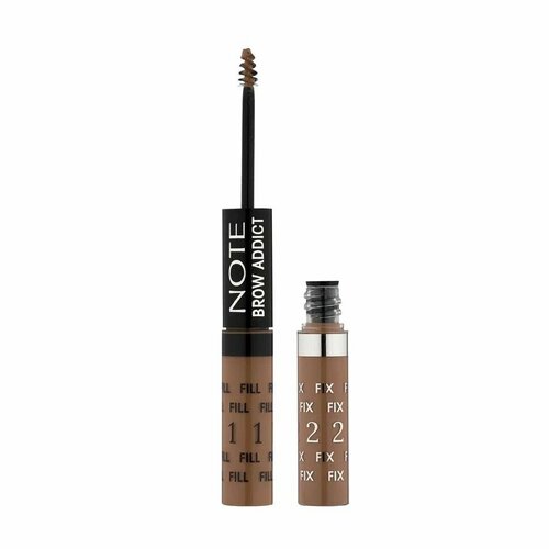 Многофункциональный гель-тинт для бровей 2 Note Brow Addict Tint Shaping Gel 1672₽