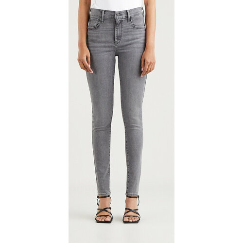 фото Джинсы скинни levi's, размер 27/32, серый