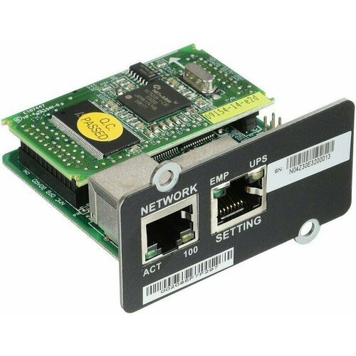 Карта SNMP Ippon SNMP II (1022865) модуль ippon smart winner ii innova rt 1000 3000 без батареи 650014