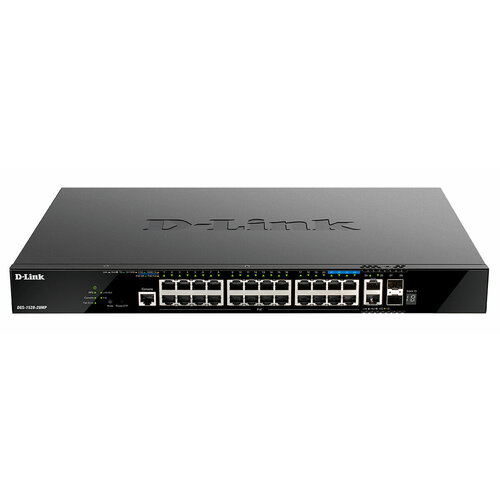 Коммутатор D-Link DGS-1520-28MPA1A PoE 740ВтУправляемый Layer 3 11224700₽