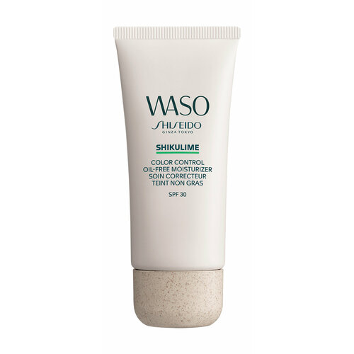 Увлажняющий крем с легким тоном без содержания масел Shiseido Waso Shikulime Color Control Oil free Moisturizer SPF 30