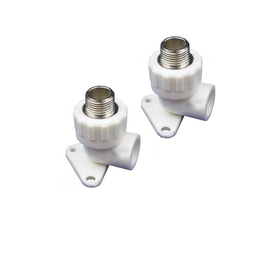 фото Угольник с креплением TR-TB внешняя резьба, 25x1/2 - 2шт