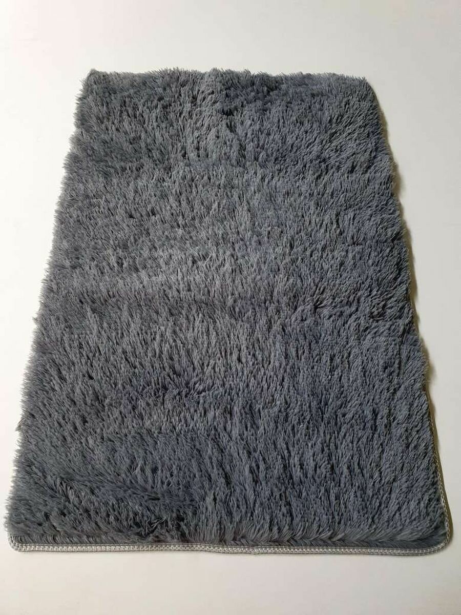 Ковер комнатный на пол, меховой коврик 120х160 см - фотография № 3