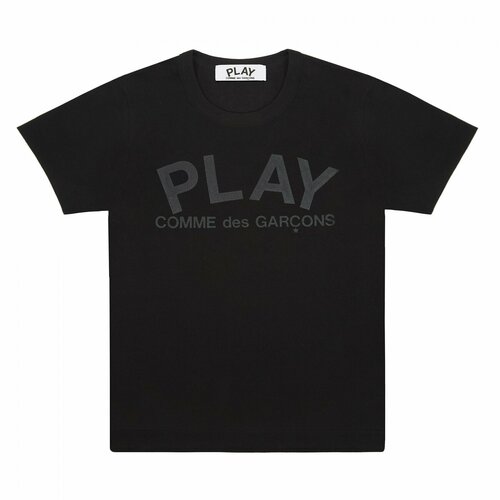 Футболка Comme Des Garcons, размер S, черный