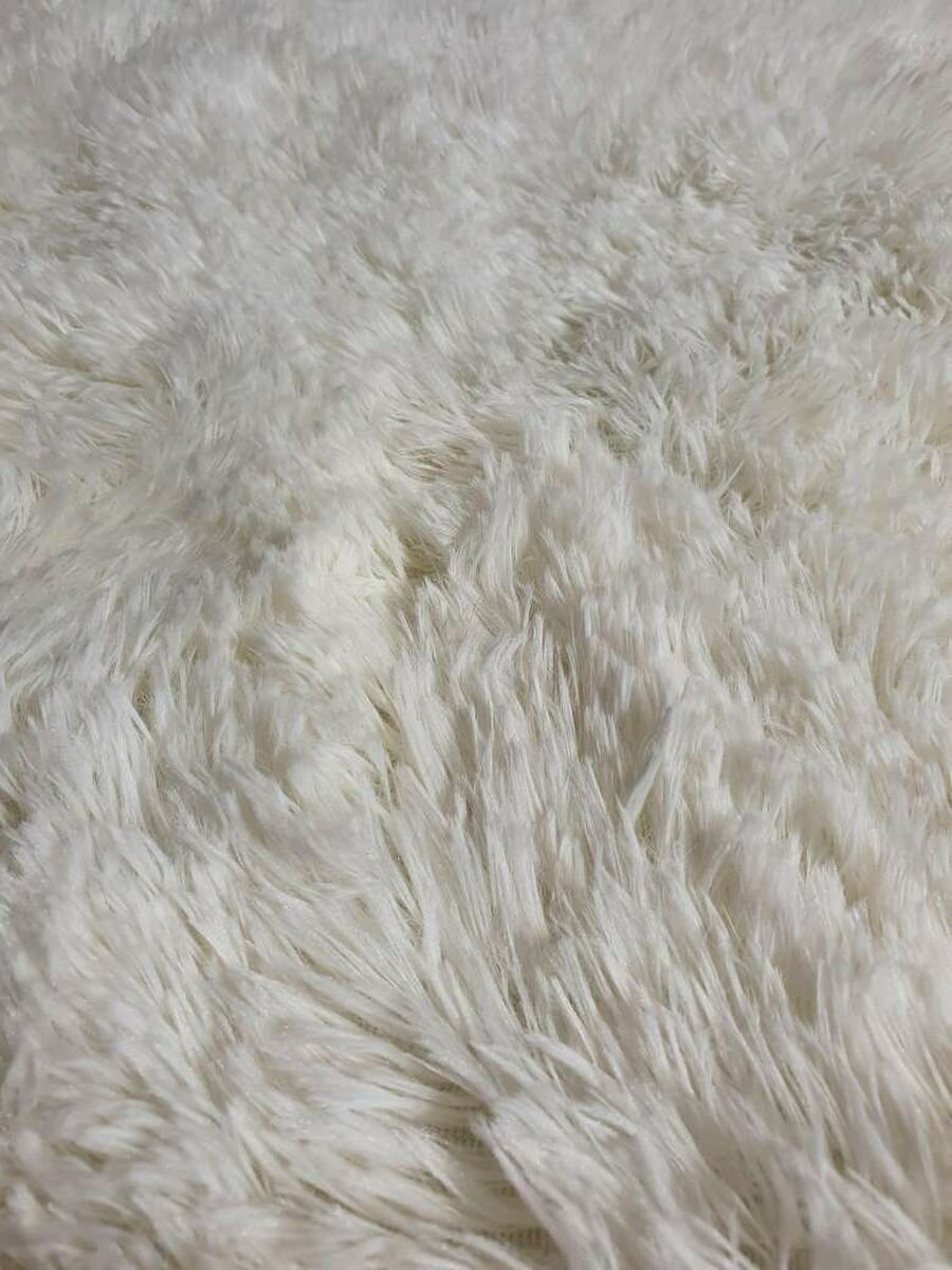 Ковер комнатный на пол, меховой коврик 120х160 см - фотография № 4