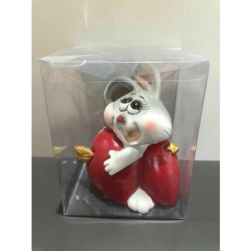 Статуэтка-заяц-сердце