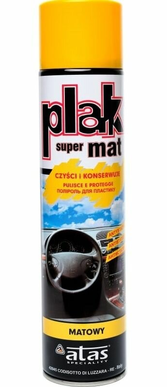 фото ATAS Plak Super Mat Полироль панели "Папая" 600мл