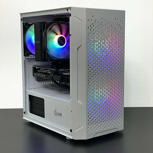 Игровой компьютер CyberNote D314 (Intel Core i7-12700F, DDR4 32Гб, SSD 1 M.2 NVMe 1Тб, SSD2 2.5" 1Тб, NVIDIA GeForce RTX3060 12Гб, Win10Pro) белый