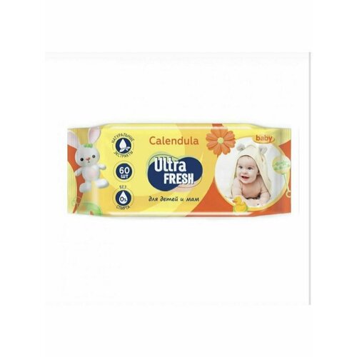 Ultra Fresh Family Влажные салфетки для всей семьи 60 шт ultra fresh baby влажные салфетки для детей и мам 60 шт