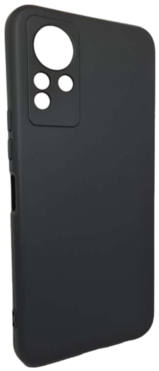 Чехол-накладка NANO с микрофиброй Mariso для Infinix Note 12 (2022) (Черный)