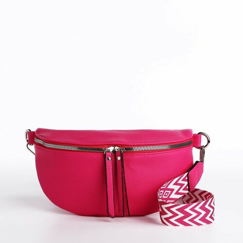 Сумка кросс-боди , розовый сумка кросс боди guess double phone pouch фуксия