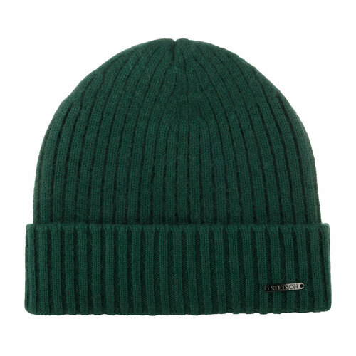 фото Шапка бини stetson, размер onesize, зеленый