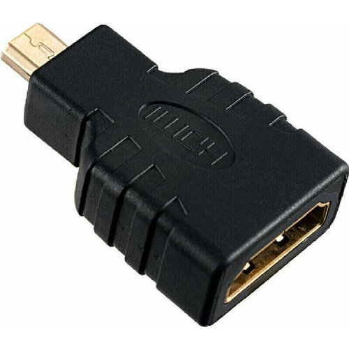 Кабель-переходник (адаптер) PERFEO Переходник HDMI D (micro HDMI) вилка - HDMI A розетка (A7003) переходник hdmi micro d m hdmi a f 11139 для видеоустройства