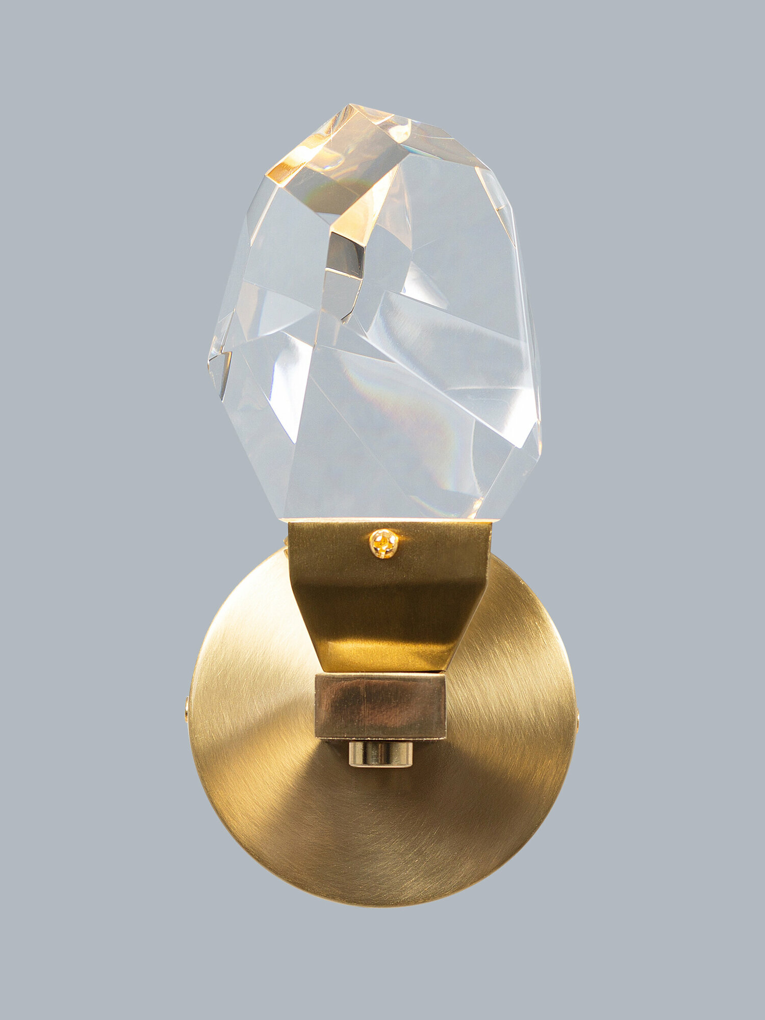Настенный современный светильник, Бра Sofitroom Diamante Gold, Бра настенный светильник цвет золотой