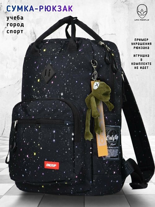 Женский рюкзак UFO PEOPLE, Яркий повседневный городской рюкзак, Тканевый рюкзак для девочки, школьный ранец