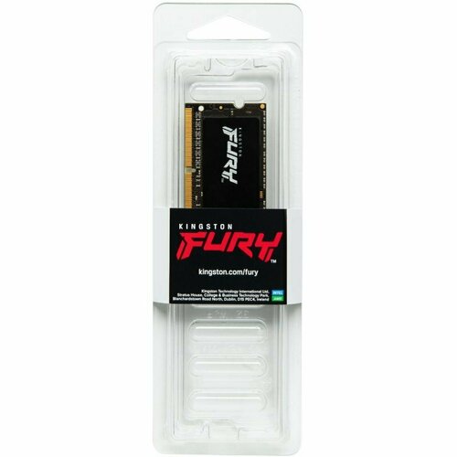 Оперативная память Kingston FURY Impact SO-DIMM 16Gb DDR4 2666MHz KF426S15IB1/16 оперативная память netac ddr4 basic rtl pc4 21300 so dimm 2666mhz 16gb ntbsd4n26sp 16