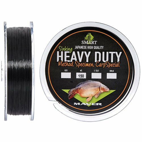 фото Леска maver smart heavy duty sinking 150м 0.18мм 2.98кг