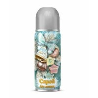 Синтетический спрей Серебро для праздничного декорирования (вода, этанол, полиакриловая кислота, тетрафторэтан, стеариновая кислота, цитрат калия) /  ...