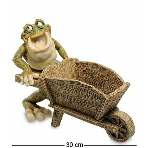 Фигура-кашпо Садовник Лягухин (Sealmark) GG-4735-MF 113-90220