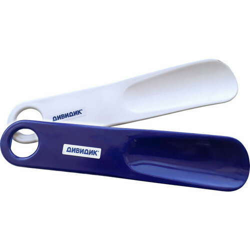 Рожок для обуви Дивидик 19см в асс-те белый бирюзовый синий 446₽
