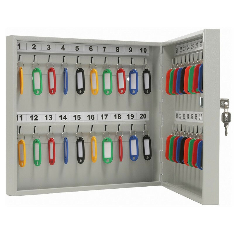 Шкаф для ключей Aiko Key-40 серый (на 40 ключей металл)
