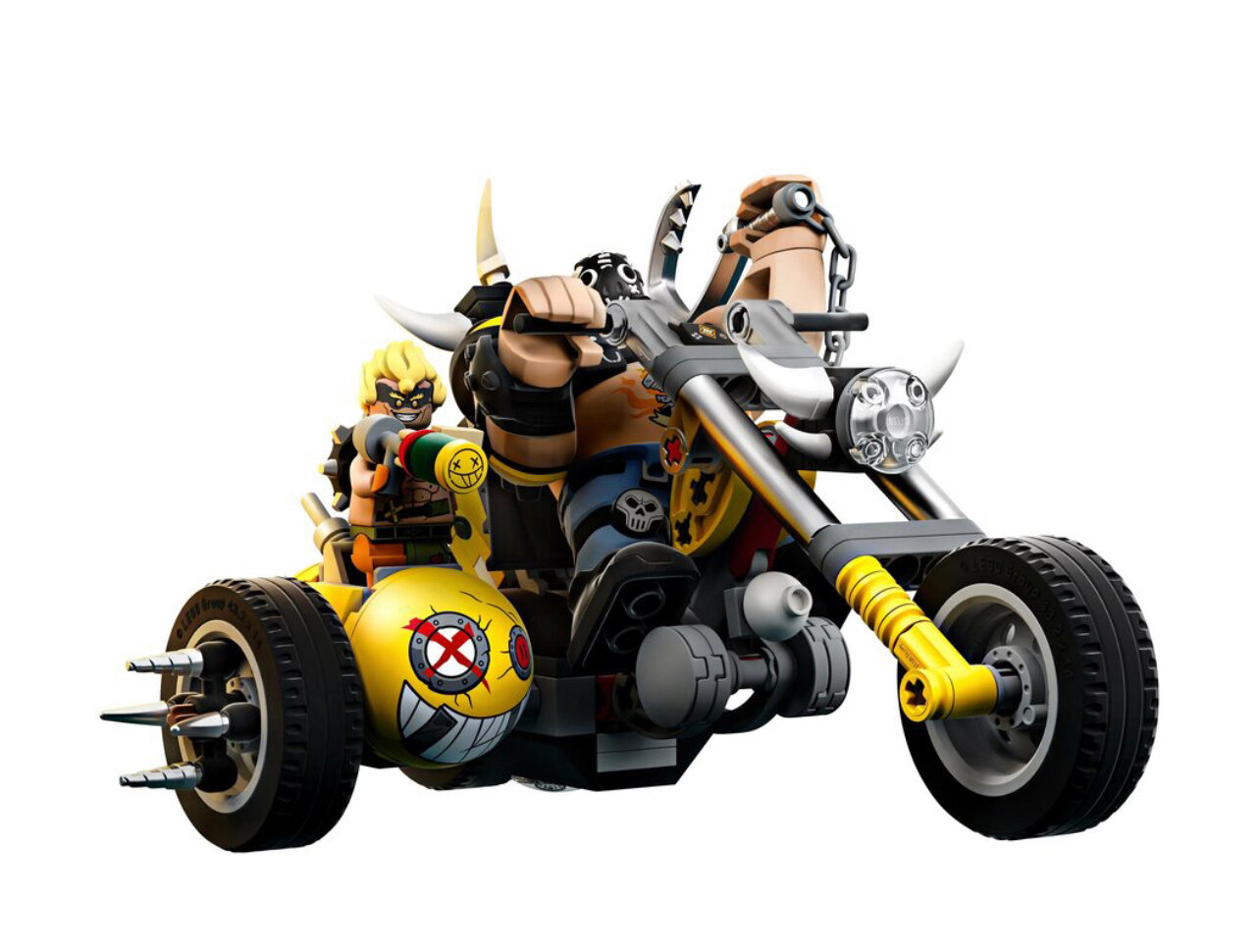 LEGO Overwatch Junkrat Roadhog 75977 c 2