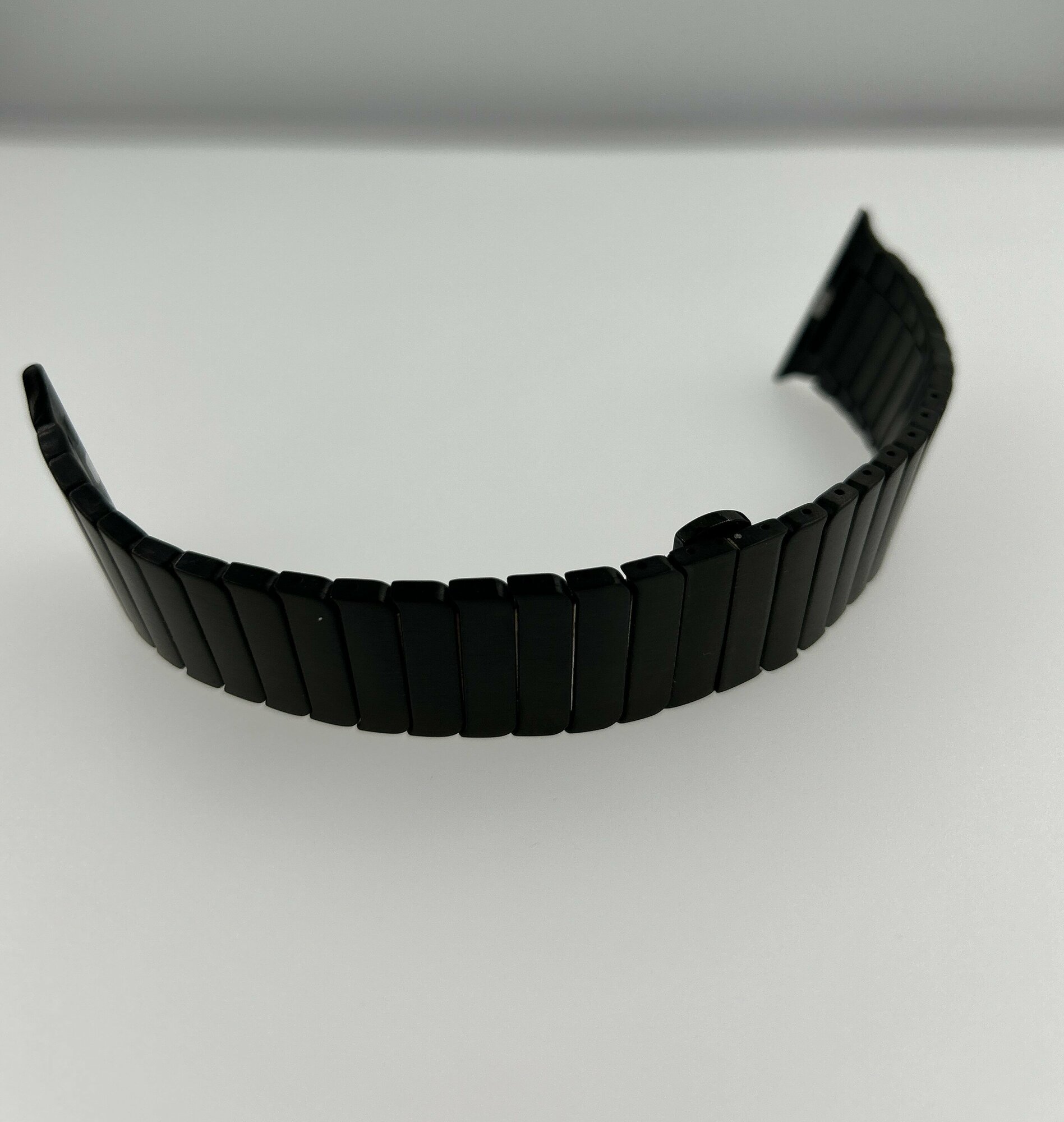 Ремешок Gurdini Stainless Steel Link Bracelet Apple Watch 42/44/45 mm Black