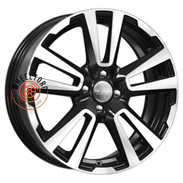 K&K WHS229874 6,5x17/4x100 ET43 D60,1 КС874 Алмаз черный