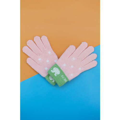 фото Перчатки , размер 4-6 лет, мультиколор lucky bear