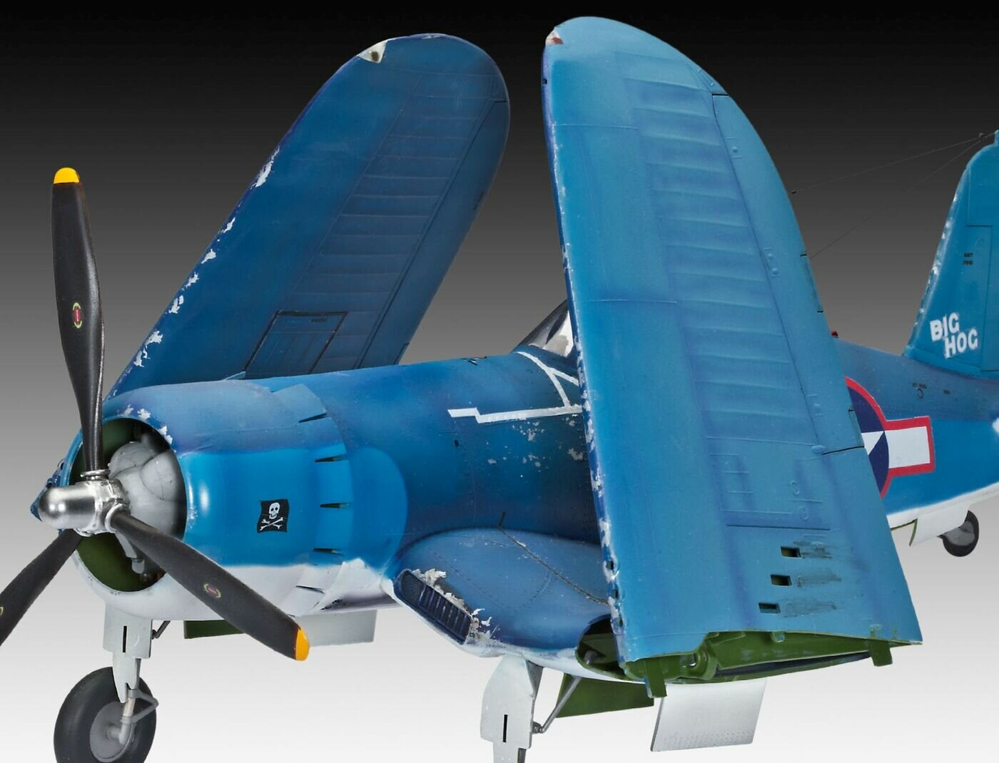 Сборная модель Revell Истребитель-бомбардировщик Vought F4U-1D Corsair - фото №15