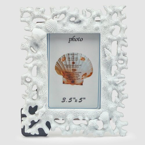 Фоторамка Liansheng белый коралл 19х2х235 см 1491₽