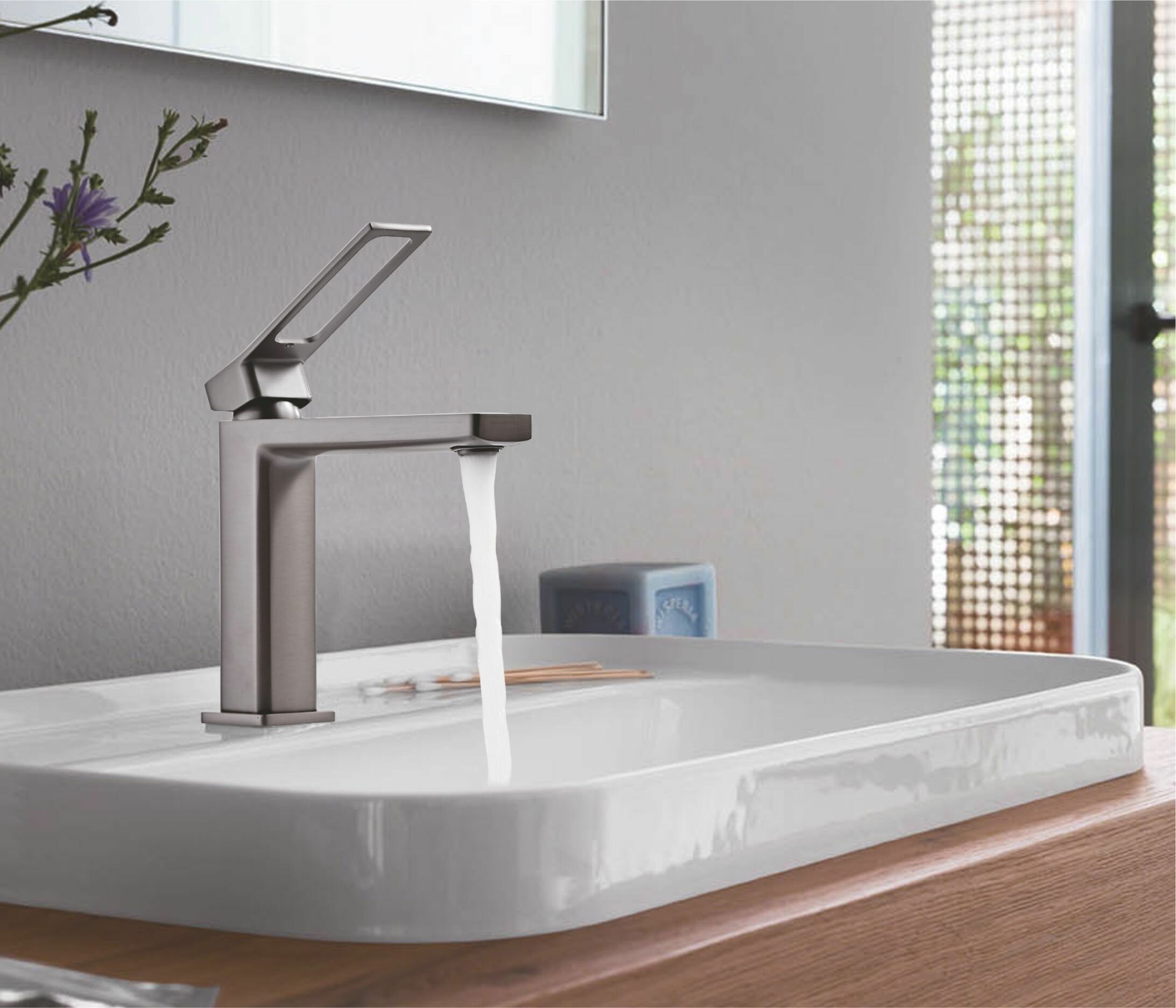 Смеситель для раковины S6901T — фото 1