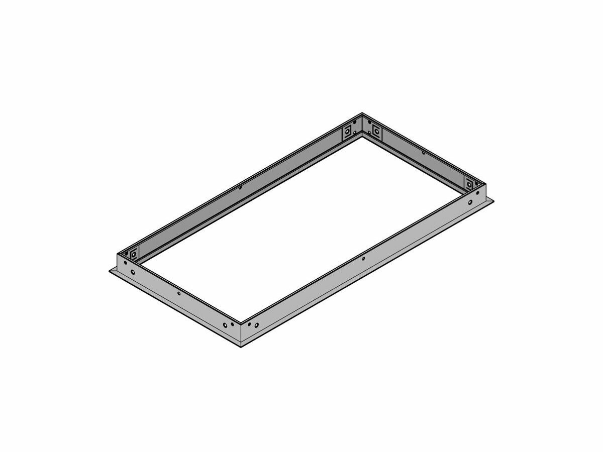 Brightline 016-229- Рамка для установки одного светильника T-Series в гипсокартонные потолки с размером панели 1x2 фута