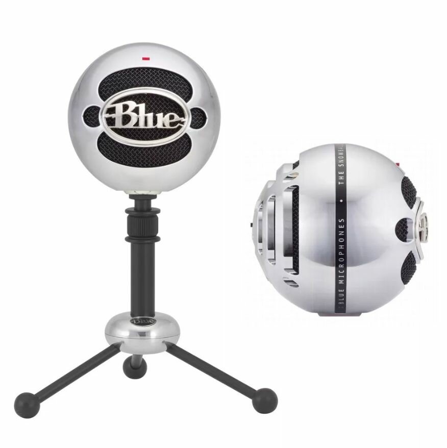 Микрофон проводной Blue Snowball 988-000175 цвет хром / черный (1546860)