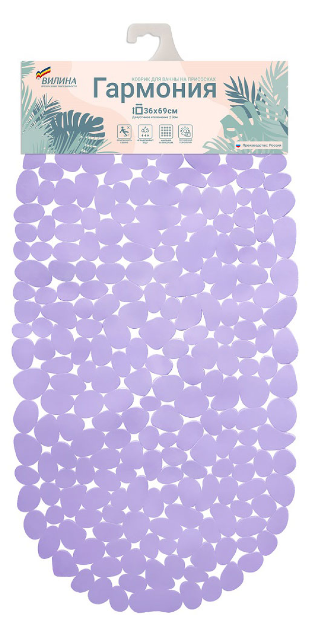 фото Коврик для ванны "Гармония" 36х69 см.