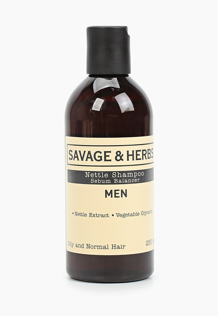 Savage&Herbs Шампунь мужской восстанавливающий 250мл