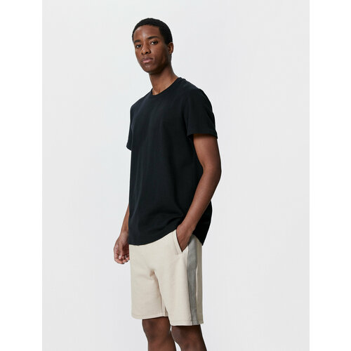 фото Шорты koton, размер 50, бежевый