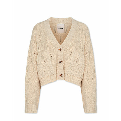 Кардиган AERON, размер XS, бежевый